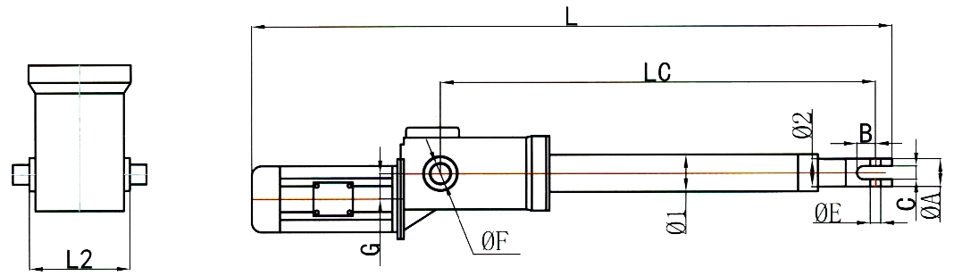 DT電動(dòng)推桿 DT電動(dòng)推桿